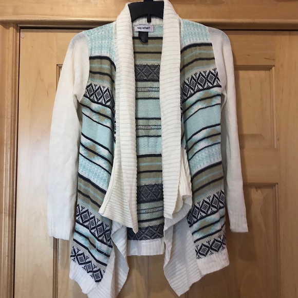 Patterned Cardigan - Picture 2 of 7